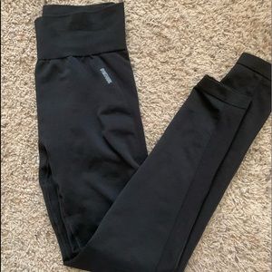 Black/grey highwaisted flex Gymshark